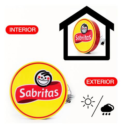 Anuncio Luminoso Para Tienda Miscelanea Sabritas