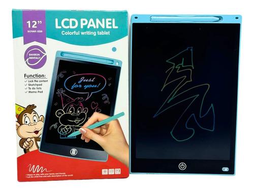 Pizarra Mágica Lcd Niños Tableta Multicolor 12'' F