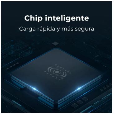 Cubo Cargador de 30W con Puerto USB y Tipo C