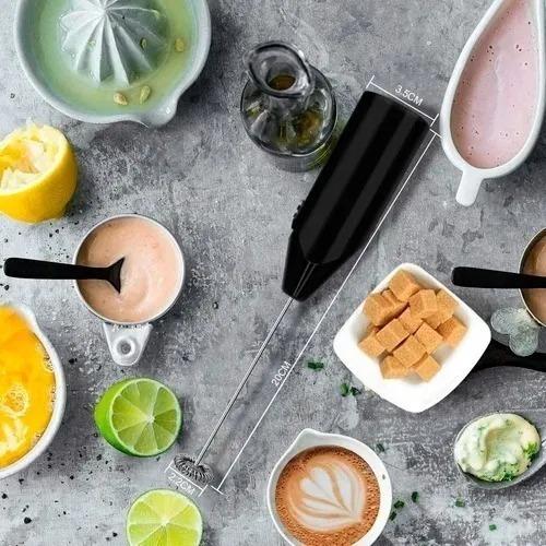 Batidor De Leche Eléctrico Espumador Capuchino/café/huevo