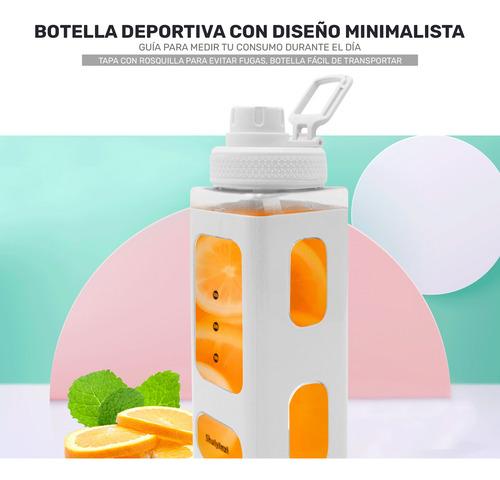 Termo Botella De Agua Deportiva Multifuncional Con Popote