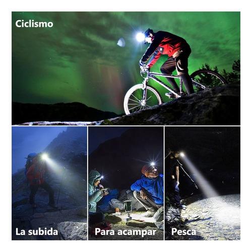 nueva Lampara tipo minera Cabezas Recargable Usb 5 Led Lampara Minera