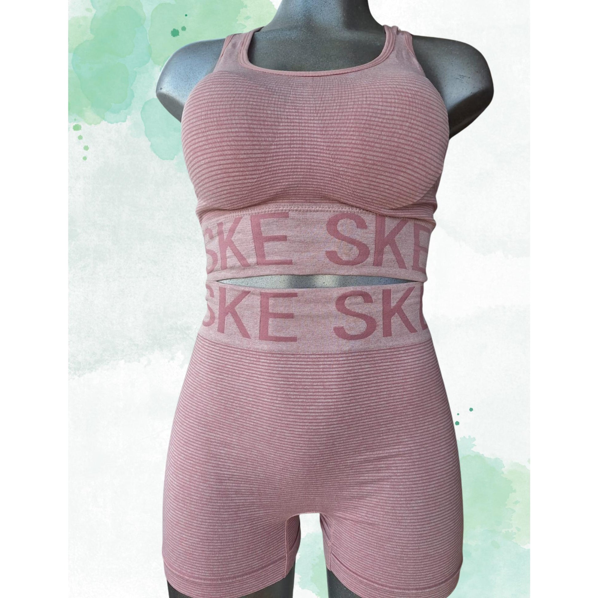 conjunto deportivo top y short ske unitalla