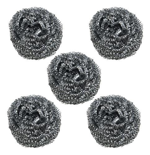 Set 9 Esponja Lavatrastes Fibra Metalica Trastes Lavado Olla