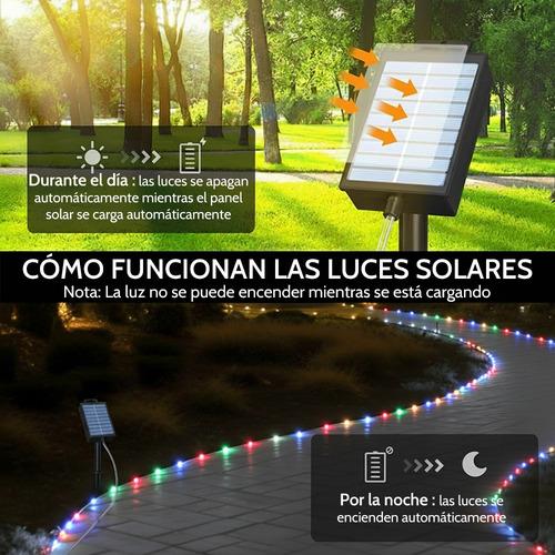30 Metros  Luces De Luz Solar Led Decoración Navideñas 300led