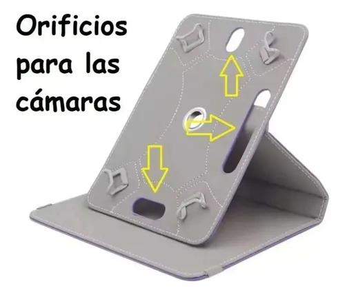 Funda Universal Tablet De 7 Pulgadas Giratoria Tacto Piel