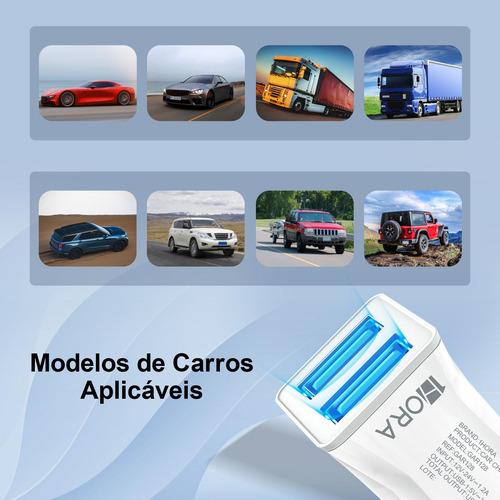 Cargador Para Auto 1hora Usb 2.4 A Y 1a Plug De Carro Gar128