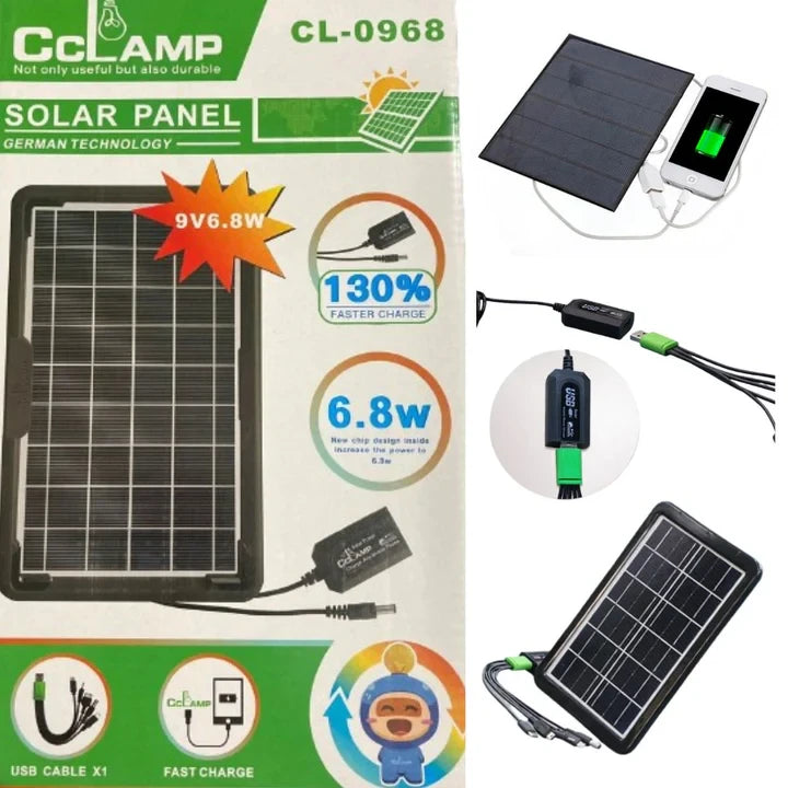 placa solar 9v