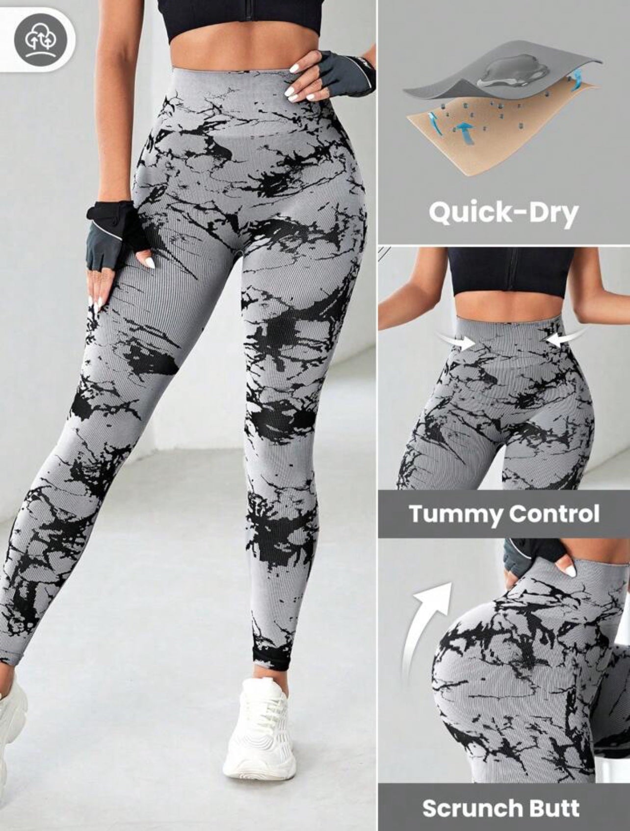 pantalonera con manchas puch up