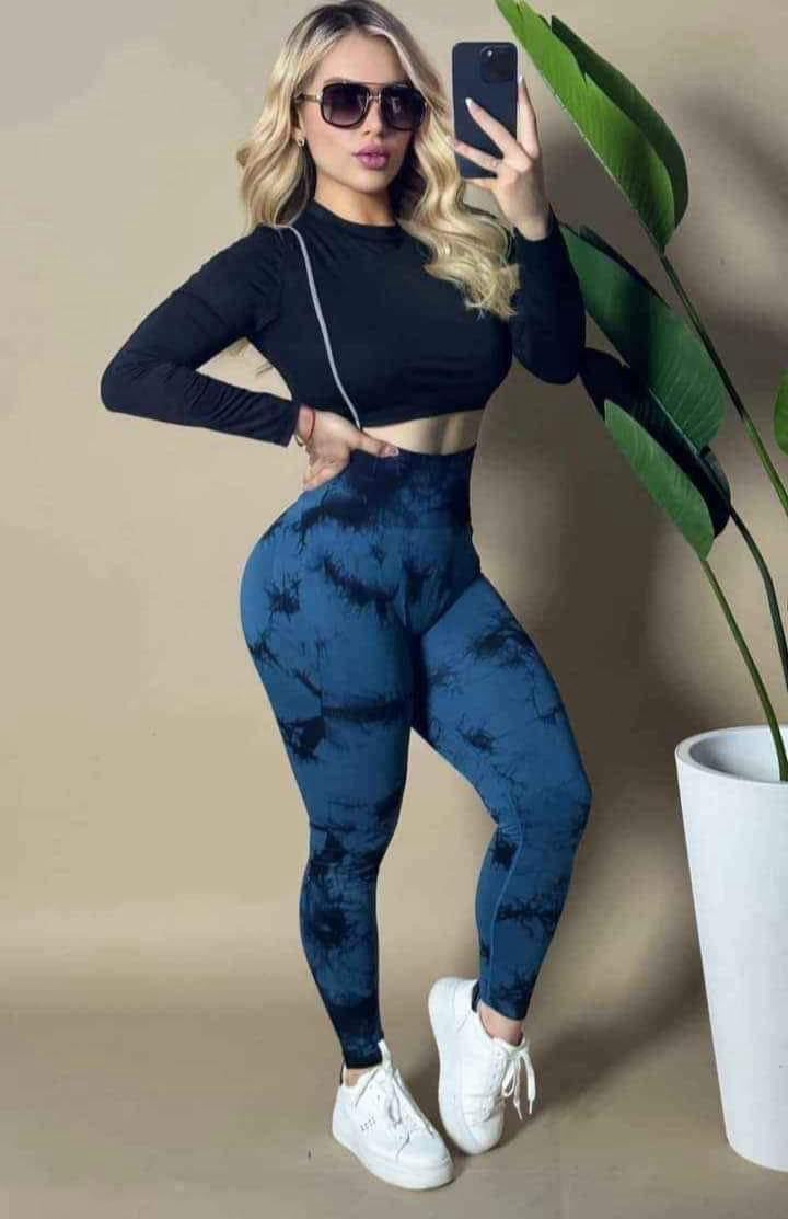 pantalonera con manchas puch up