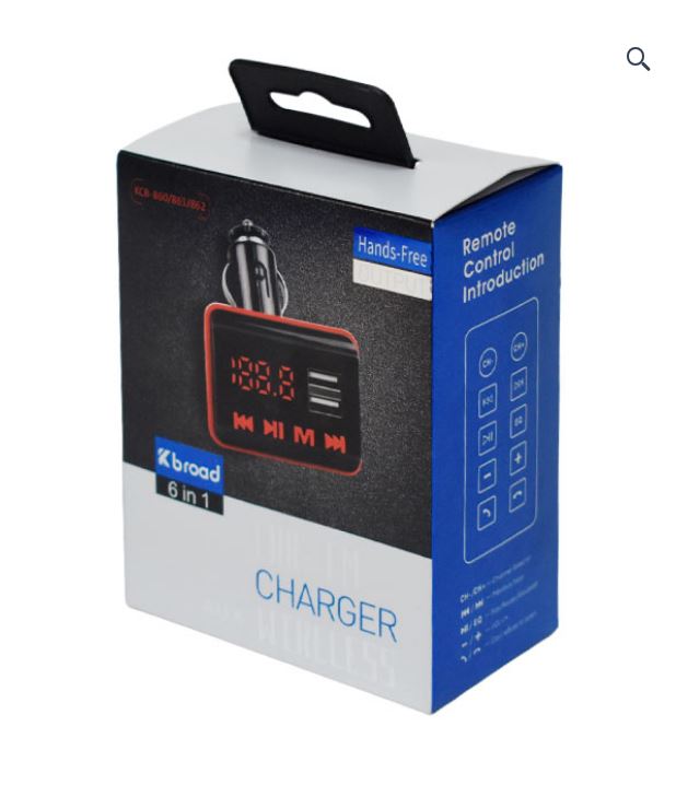 Transmisor fm bluetooth kcb-960