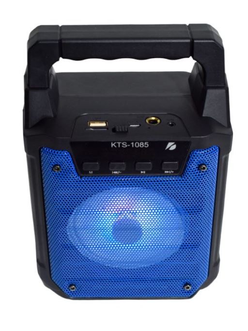 Bocina portátil Bluetooth de 4″ kts-1085