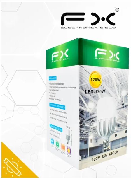 foco led grande 120w