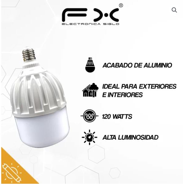 foco led grande 120w