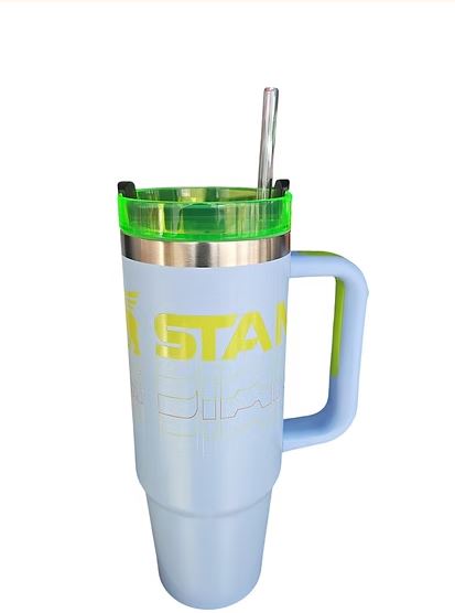 Stanley Quencher H2.0 FlowState - Vaso aislado al aspiradora de acero inoxidable