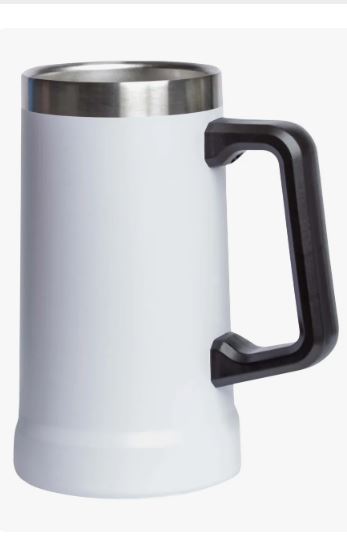 Set de 2 Tarros Cerveceros Térmicos de Acero Inoxidable 730ml