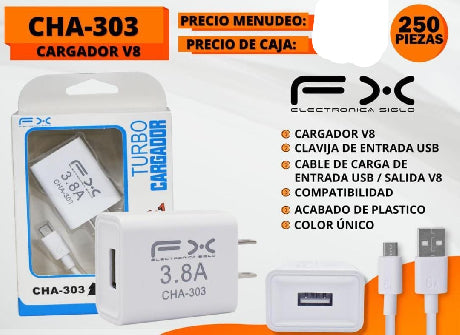 turbo cargador v8 cha-303